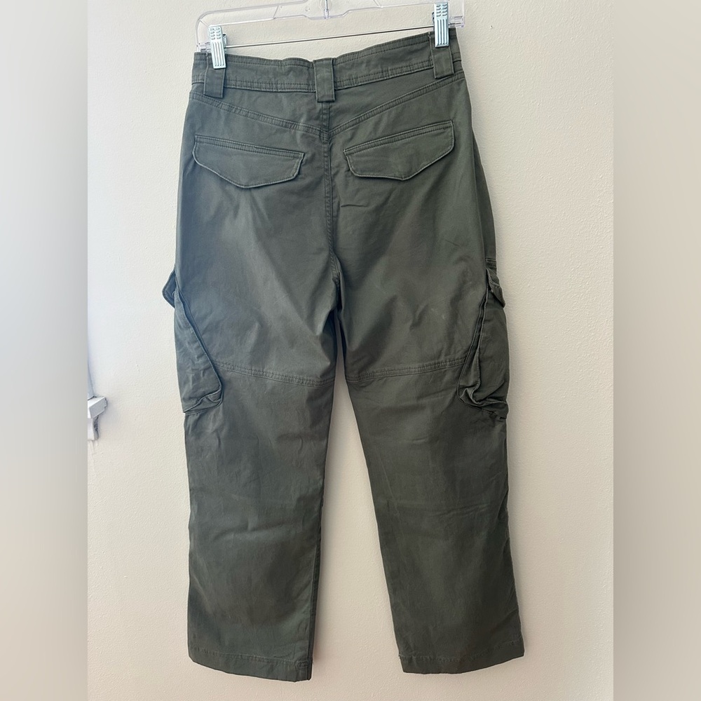 Abercrombie & Fitch Dark Green Cargo Pants - Picture 3 of 7